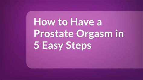 This external pressure point for orgasm works for all people, Dr. Queen says, because "the G-spot and prostate are homologous, meaning they derive from the same tissue—regardless of the person ...